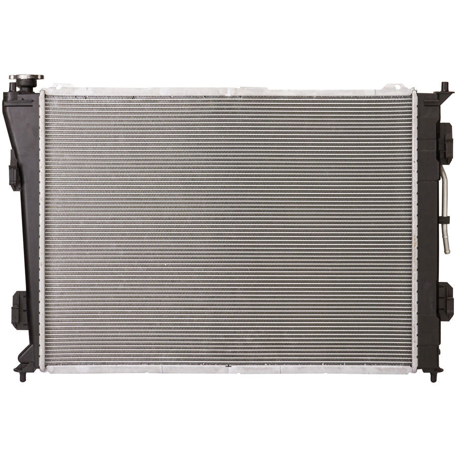 Radiator for Kia Optima (2011–2015), Hyundai Azera (2012–2017), Kia Cadenza (2014–2015), Hyundai Sonata (2011–2014) — UFactory SKU 13191 view 2