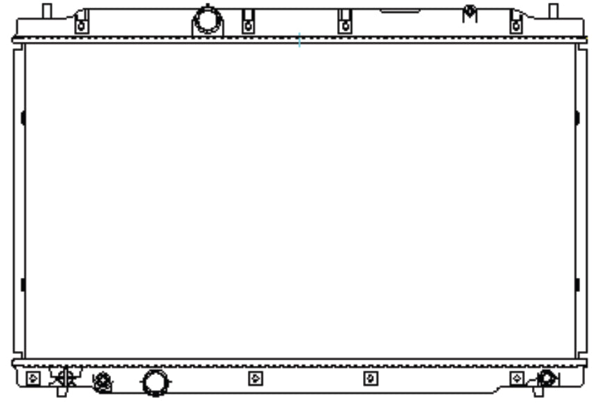 Radiator for Honda CR-V (2017–2022) — UFactory SKU 13626 view 3
