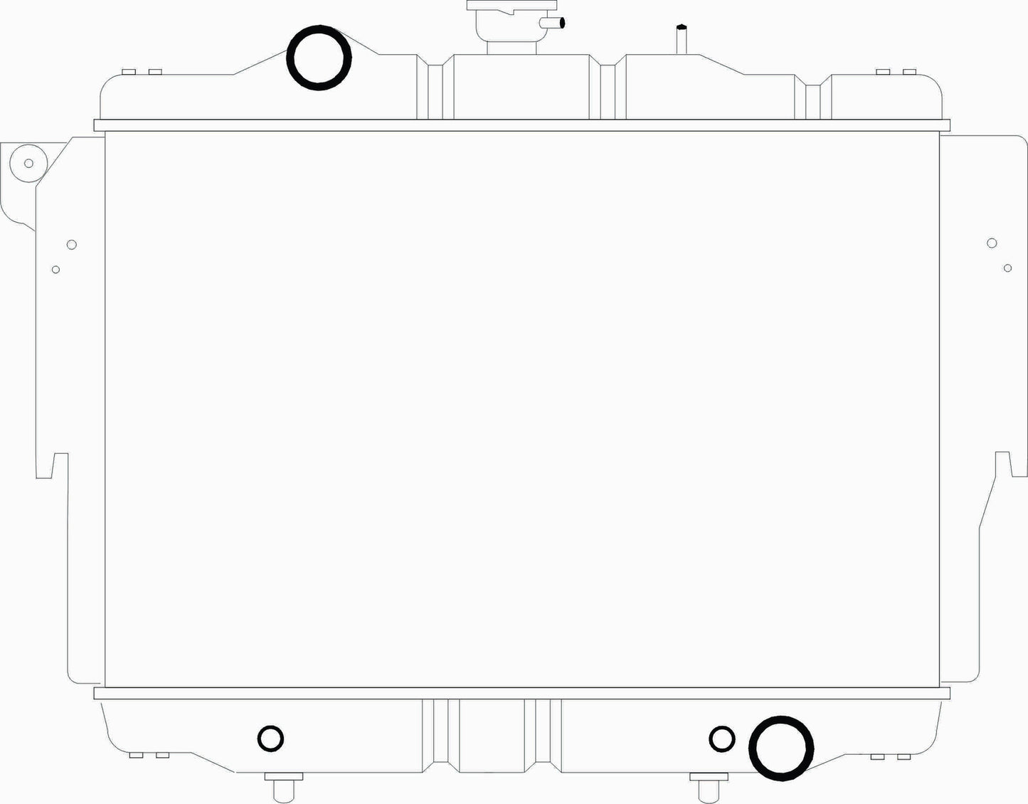 Radiator for Dodge Dakota (1992-1996)