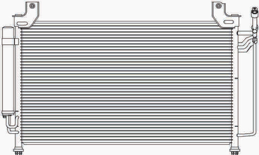 Condenser for Mazda CX-7 07-14