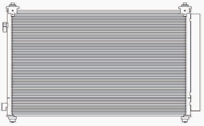 Condenser for Mazda CX-9 07-15