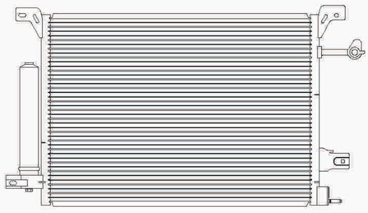 Condenser for Ford Mustang 10-14