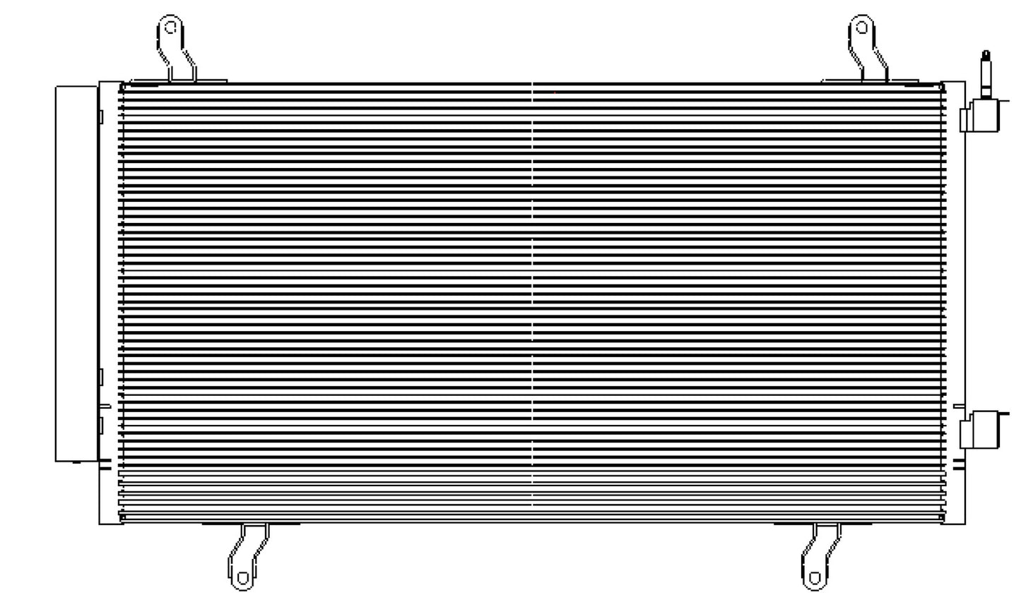 Condenser for Chevrolet Camaro 6.2L 12-15