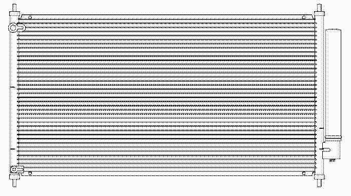 A/C Condenser for Honda Accord 2013–2017 | 4165 — original product image