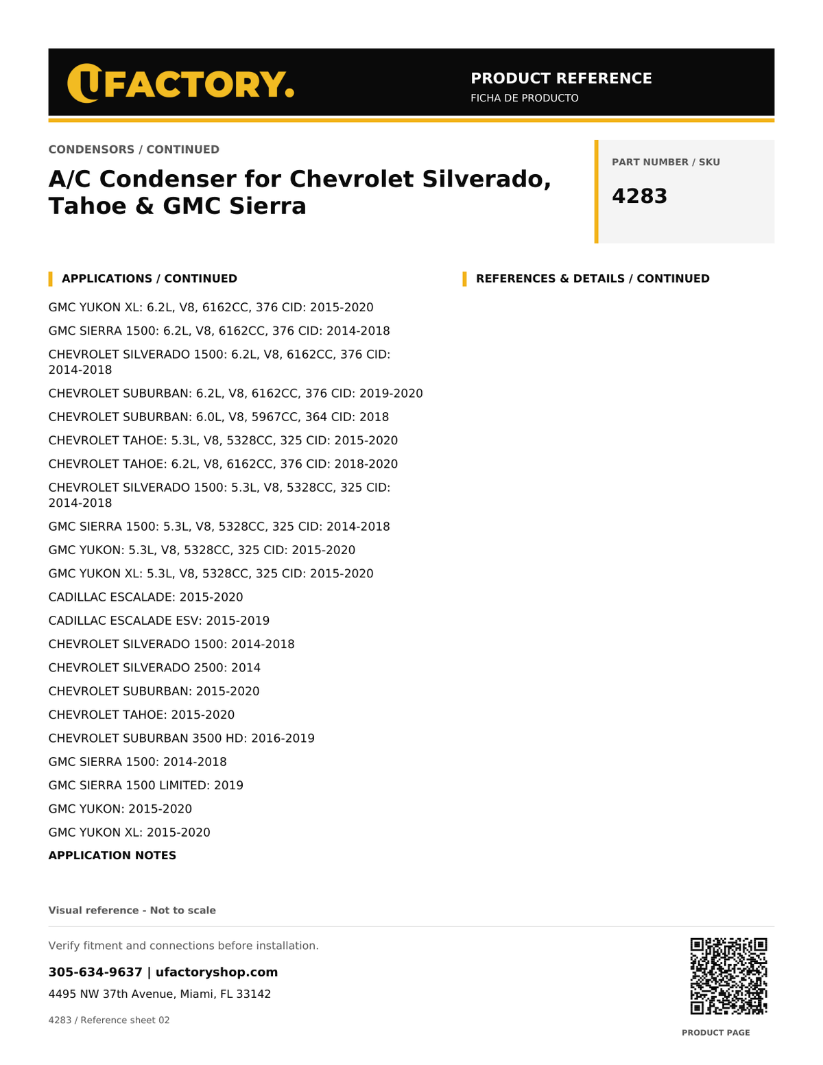 UFactory 4283 - product reference, page 2 of 3