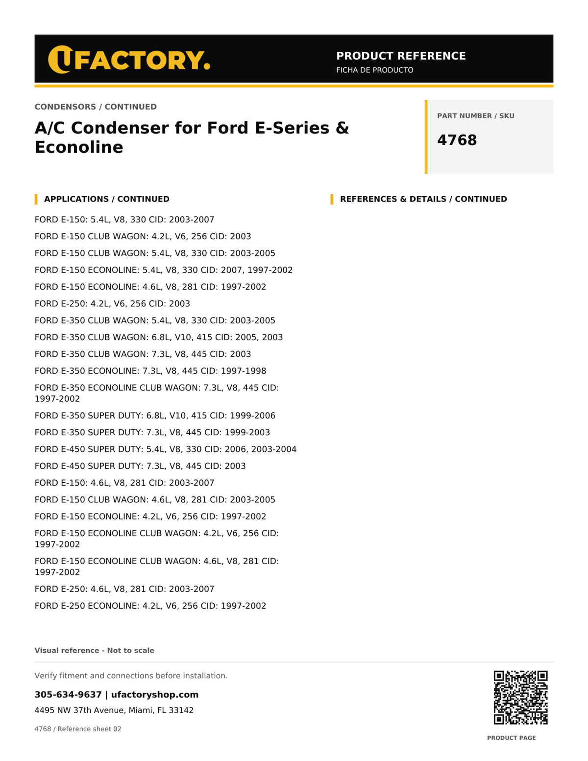 UFactory 4768 - product reference, page 2 of 3