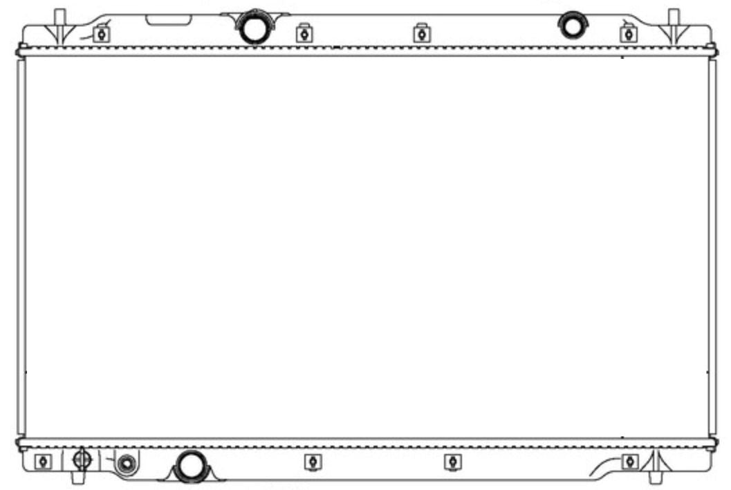 Radiator for Honda CR-V (2017–2019) — SKU 13644